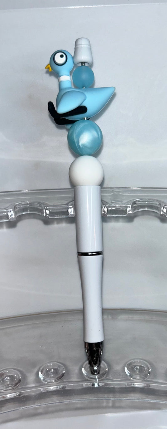 Blue Goose White Pen