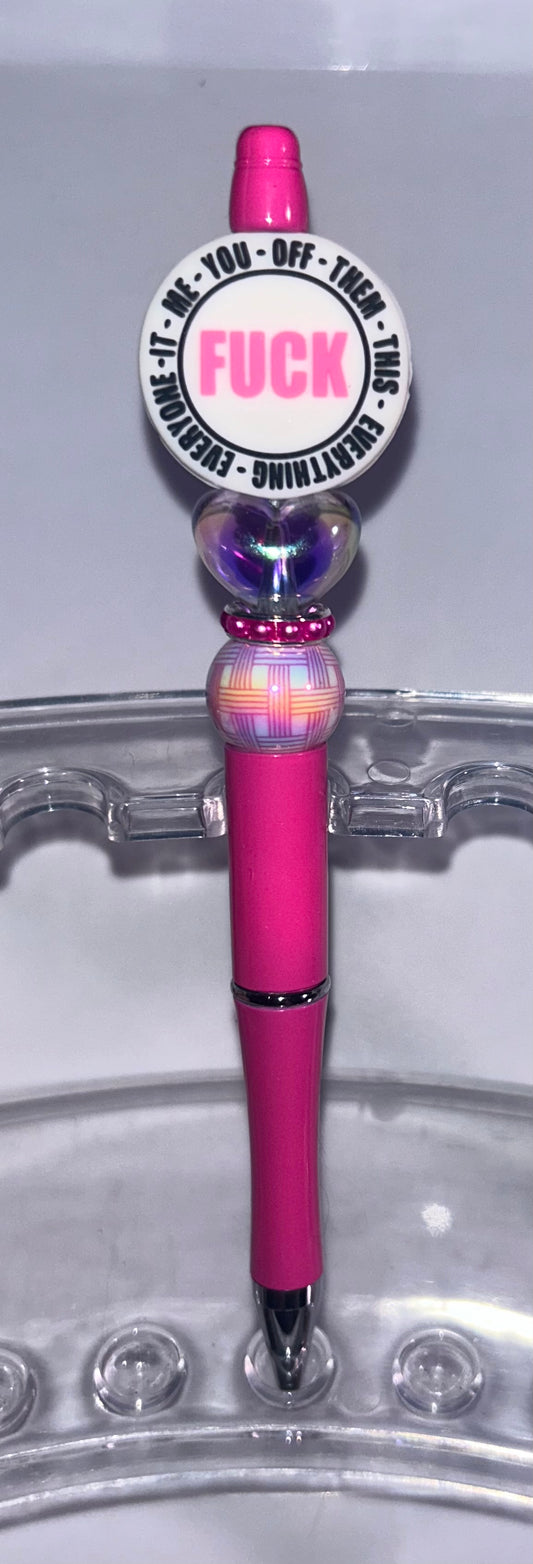 F!@$ Me You Off It Pink Pen