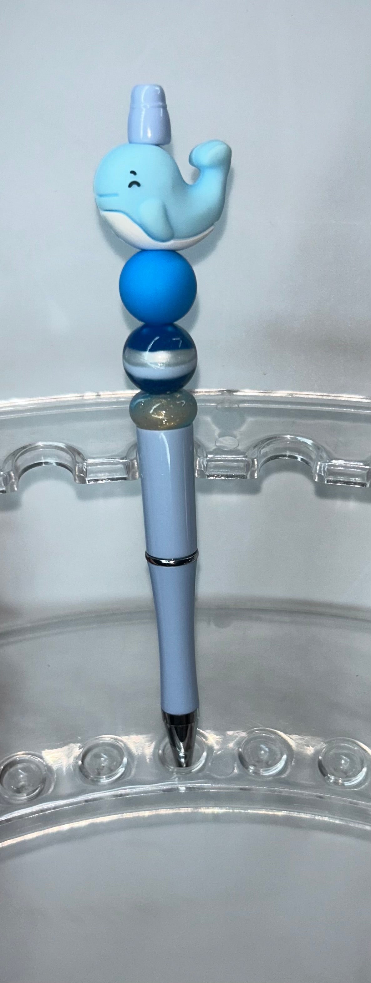 Light Blue Whale Light Blue Pen