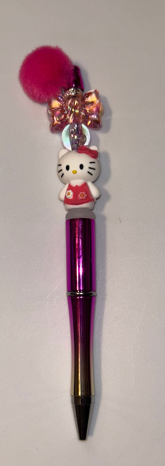 Hello Kitty Pompom Bow