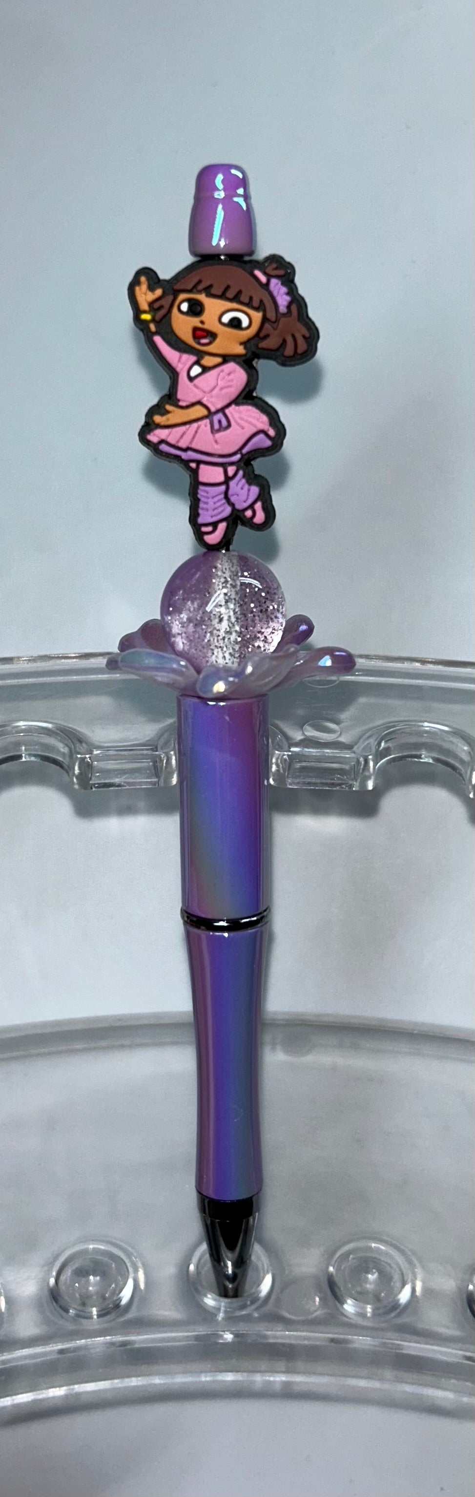 Dora Pearl Purple Pen