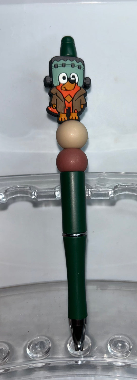 Bluey Rusty Frankenstein Green Pen