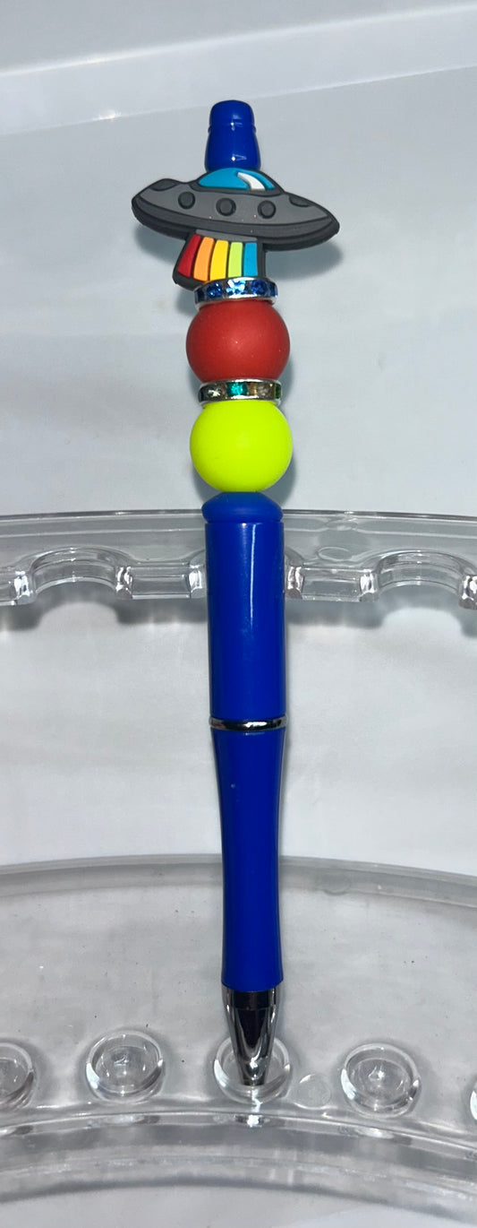 Spaceship Blue Pen