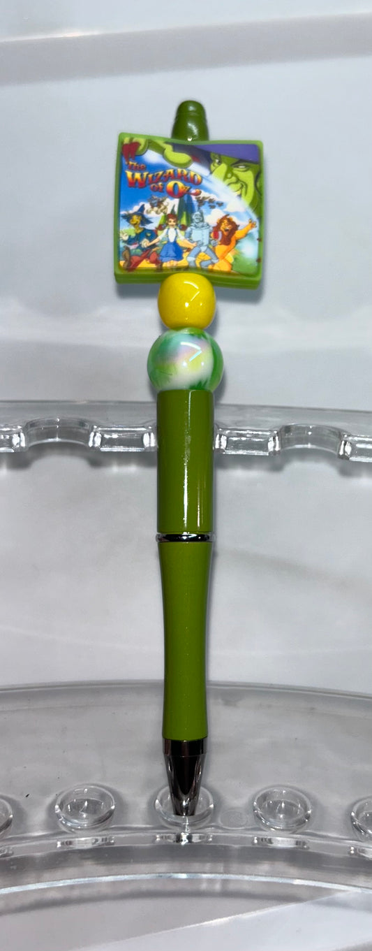 Wizard of Oz Square Green Pen