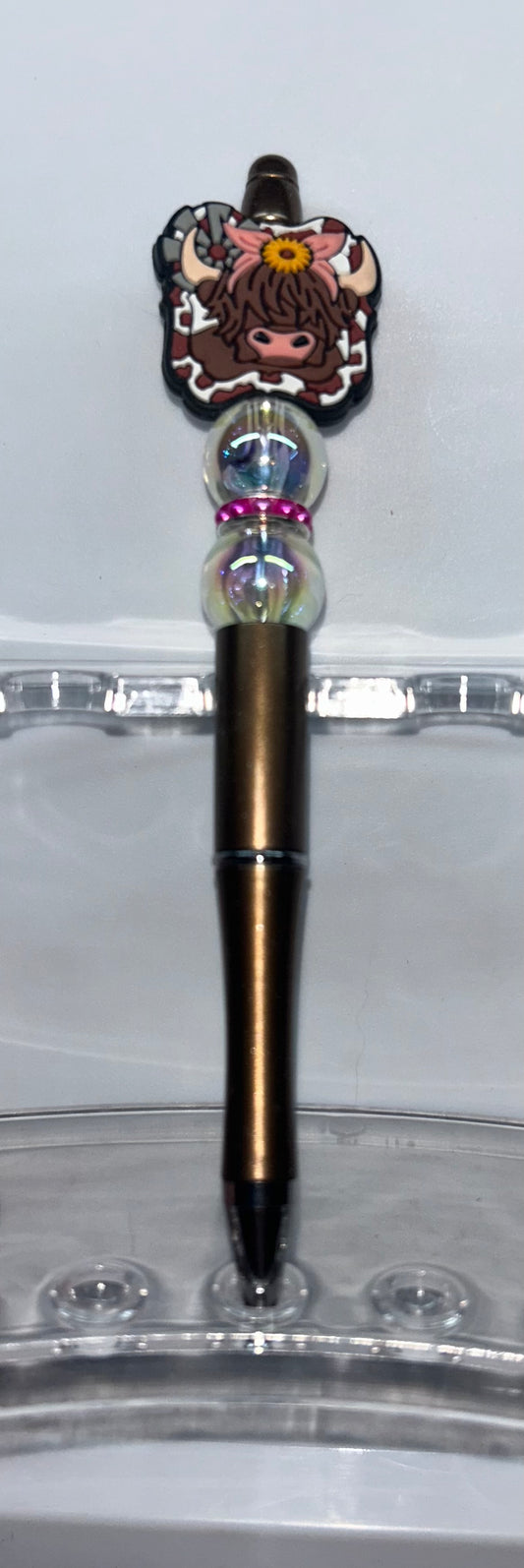 HIghland Cow Brown Pen