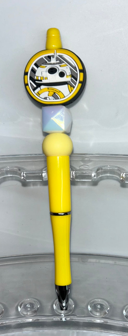 BB8 Round Yellow Pen
