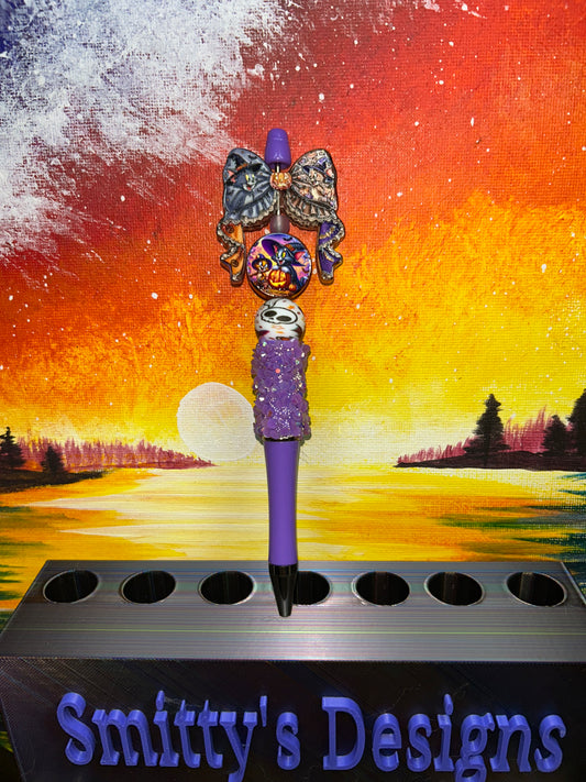 Tom & Jerry Halloween Purple Pen