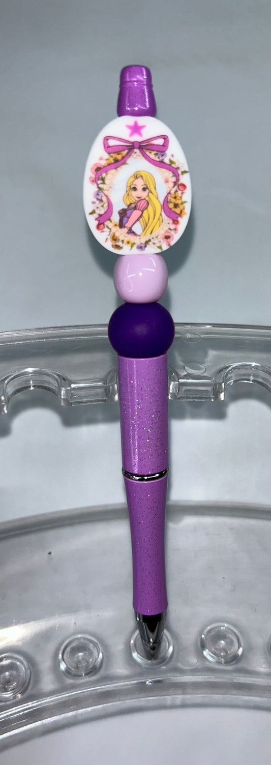Rapunzel Purple Pen