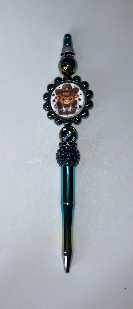 Highland Cow Ring Pen