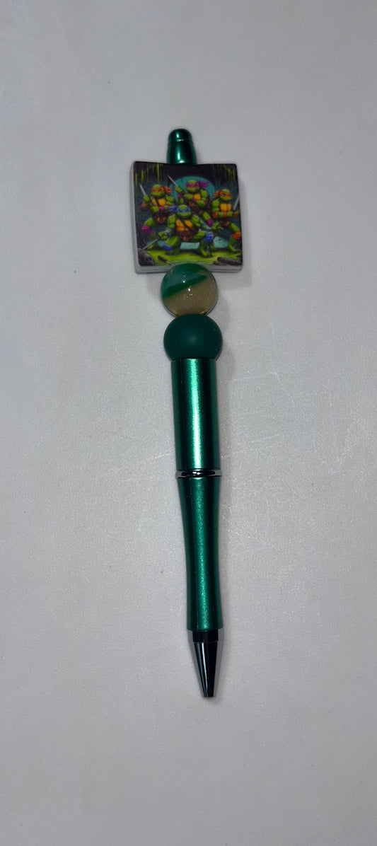 Ninja Turtles Shiny Green Pen