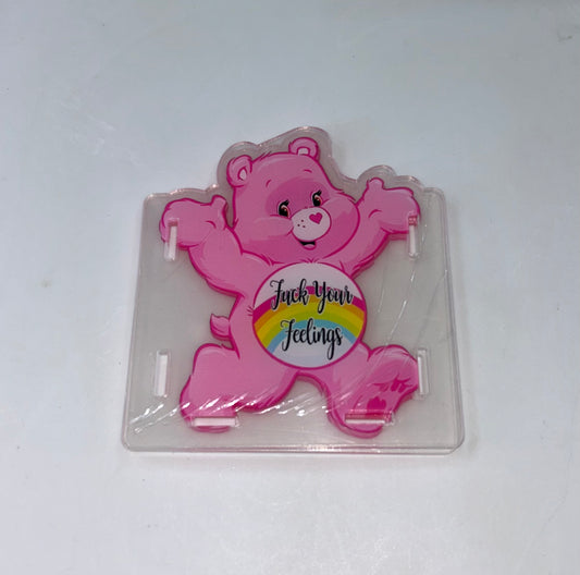 Swear Bear F!@# Your Feelings Pen Holder