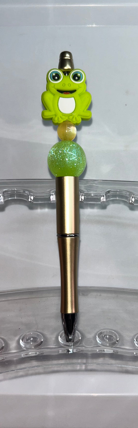 Green Frog Gold Pen