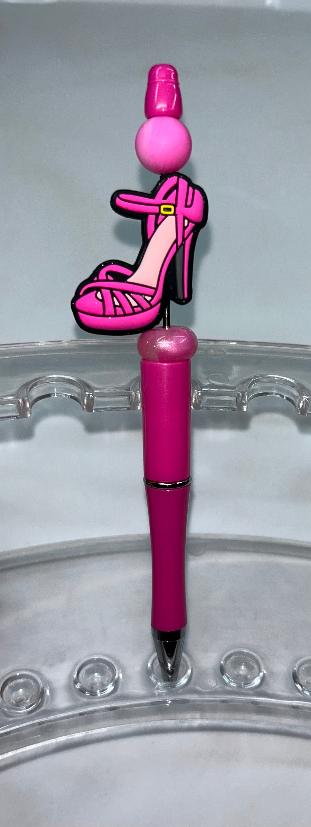Pink High Heel Pink Pen