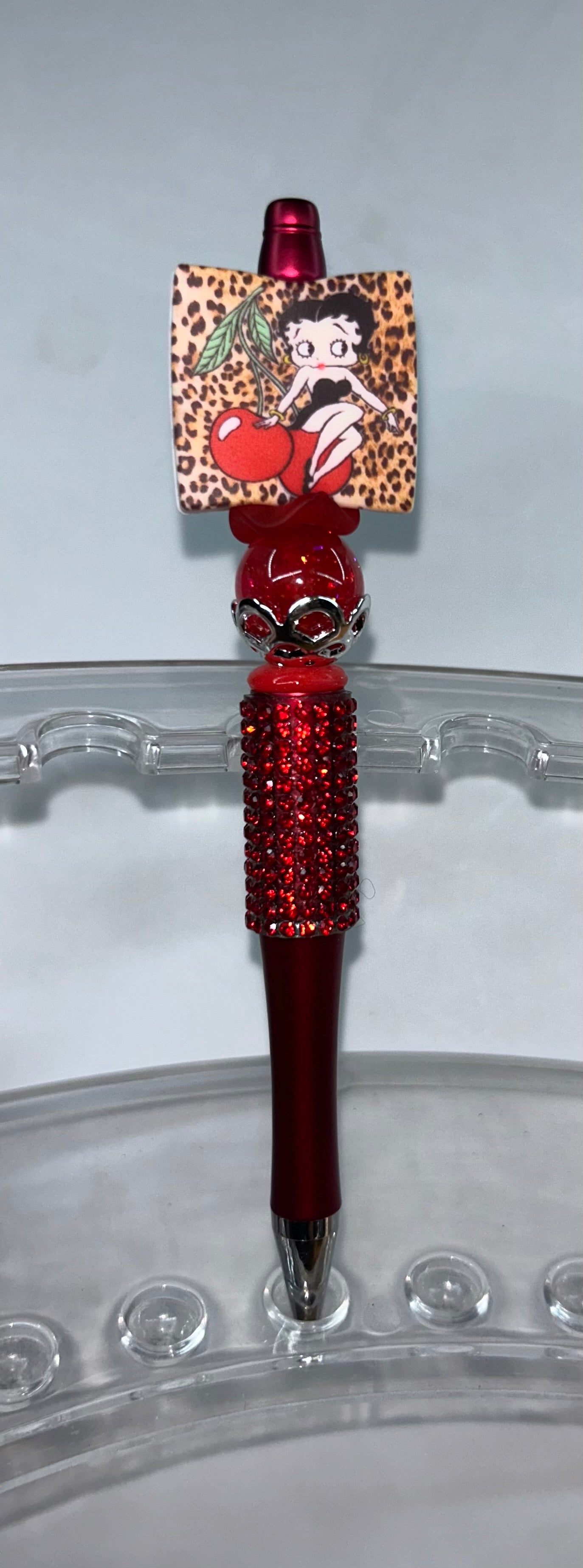 Betty Boop Red Bling Pen
