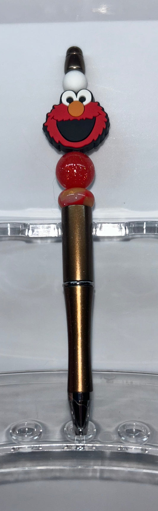 Elmo Head Brown Pen