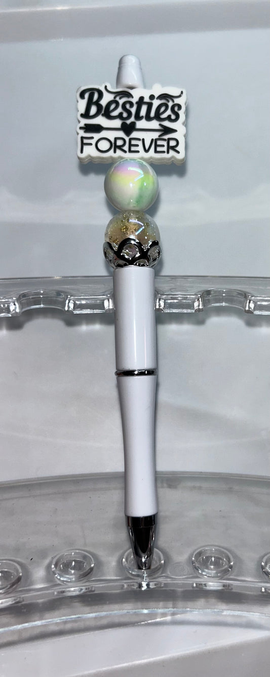 Besties Forever White Pen