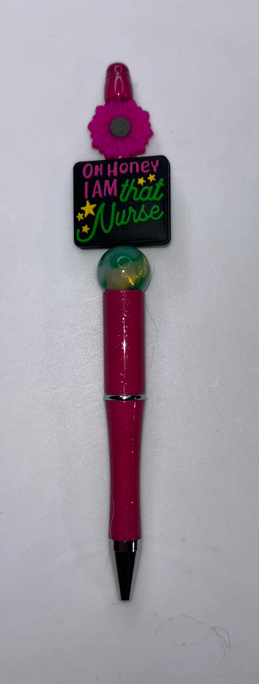Oh Honey I Am that Nurse Pink Pen