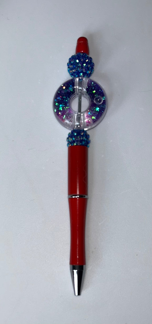 Blue Shaker Red Pen