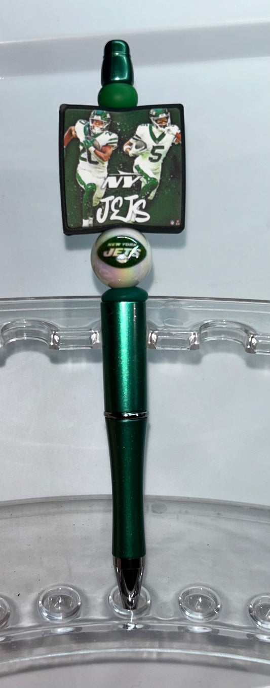 NY Jets Square Green Pen