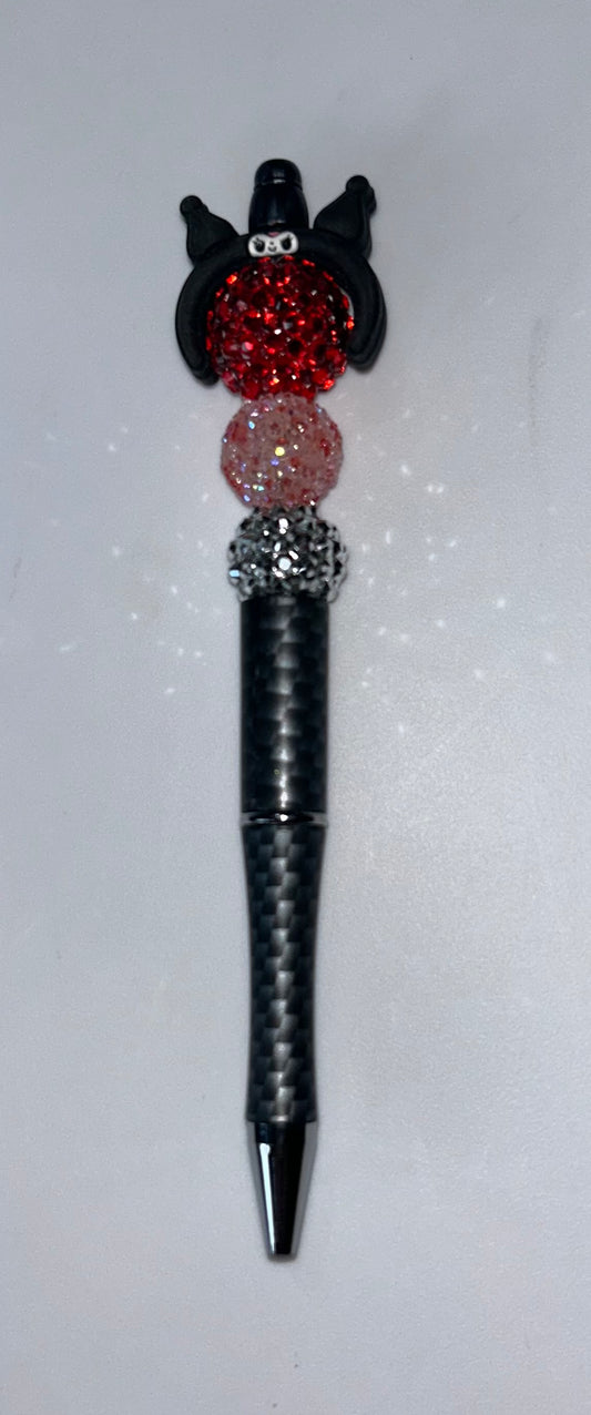 Black Beaded Pen