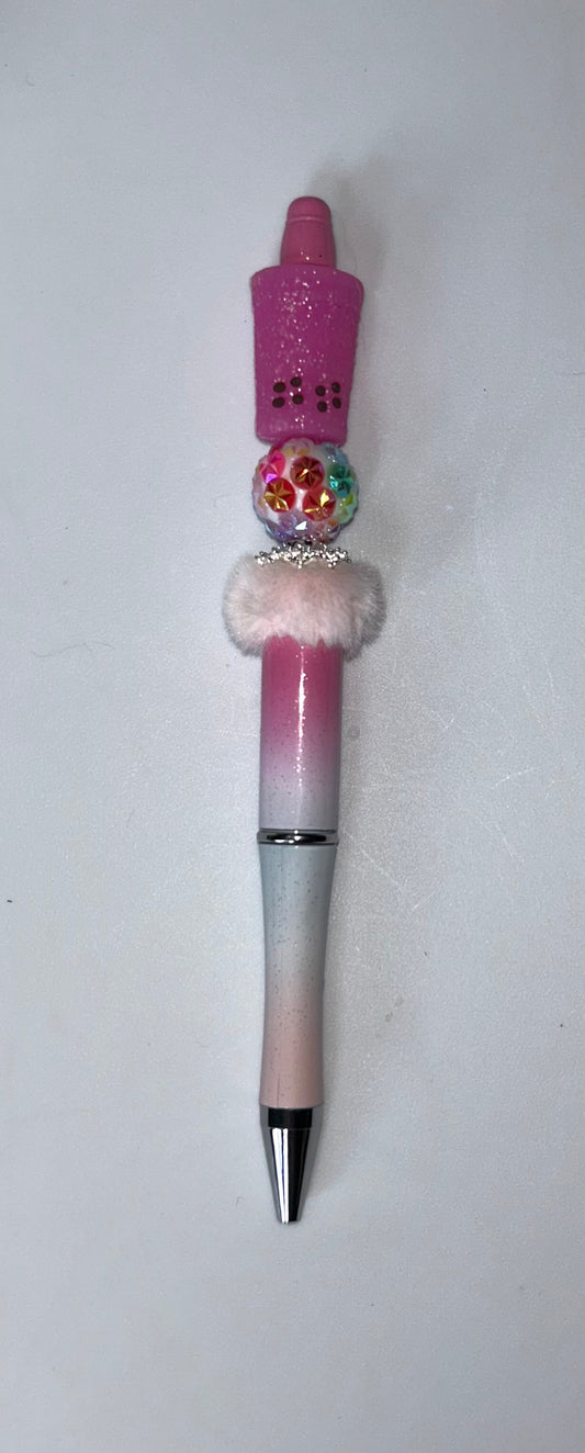 Pink Cup Pink Ombré Pen
