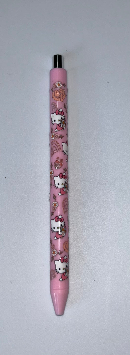 Hello Kitty Wrapped Pink Pen
