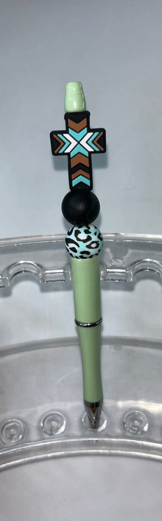 Teal Western Cross Mint Pen