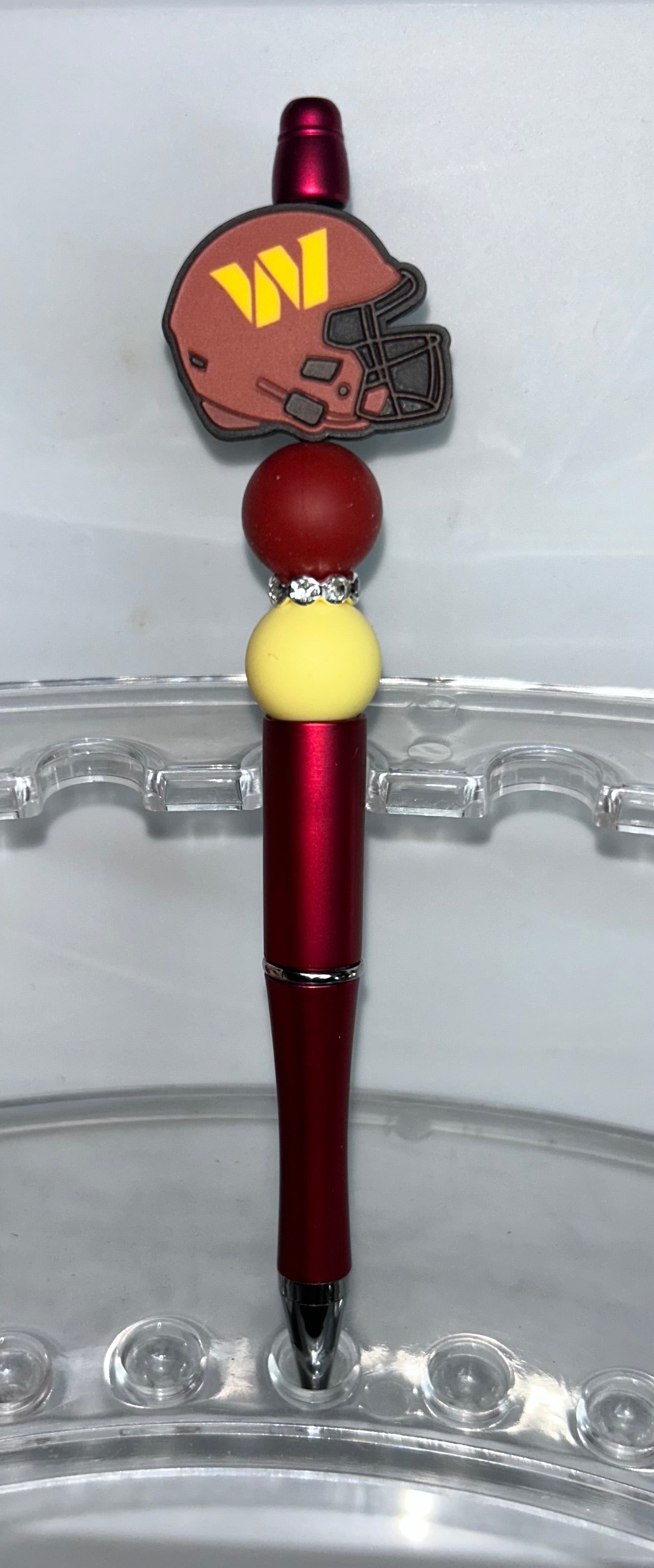 Washington Commanders Helmet Red Pen