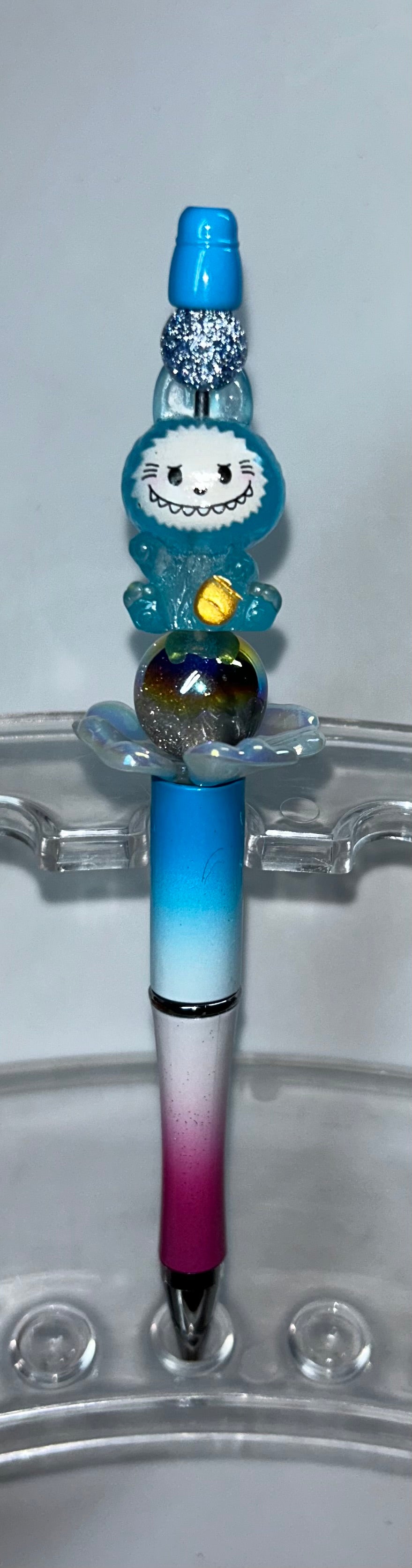 Blue Labubu Blue/Pink Ombre' Pen