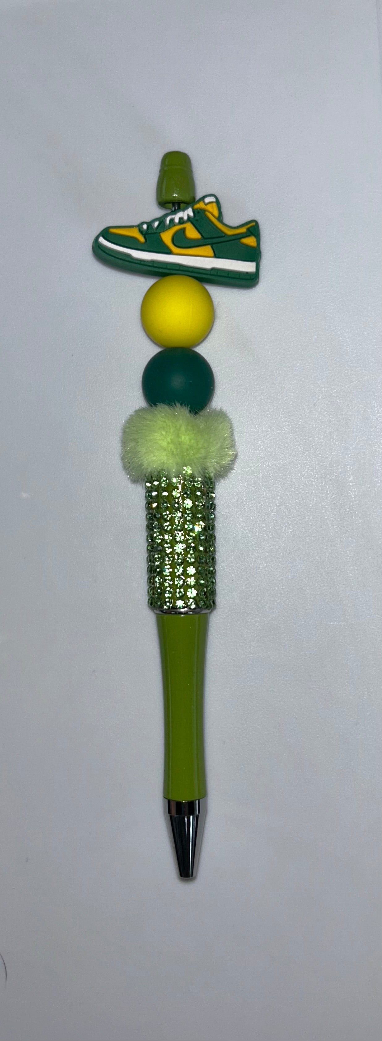 Green Nike Shoe Green Bling Pen