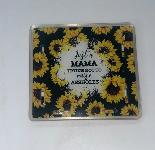 Just A Mama Trying Not To Raise Assholes Pen Holder