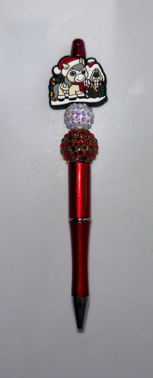 Reindeer House Red Pen