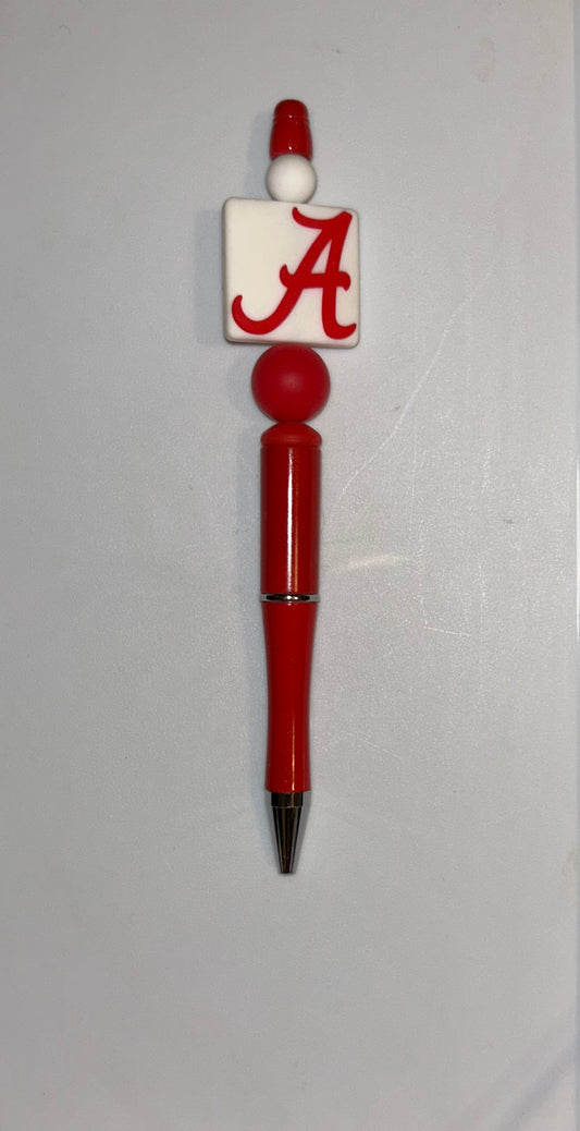Alabama Square Red Pen