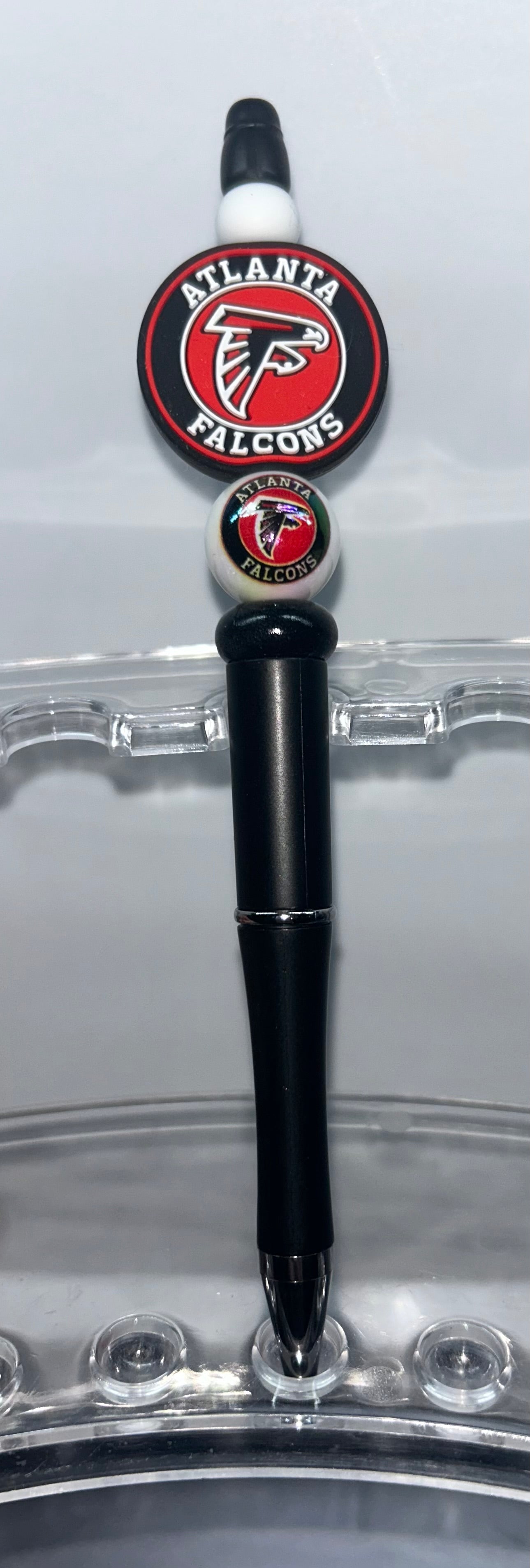 ATL Falcons Round Black Pen