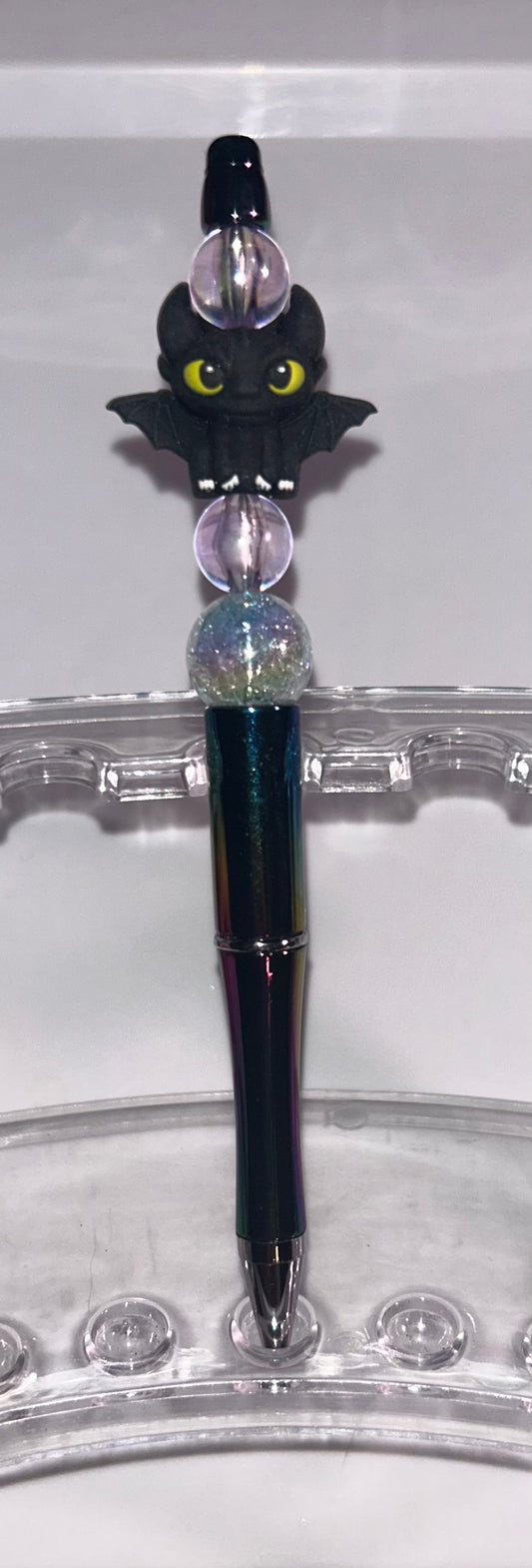 Toothless Black Pen