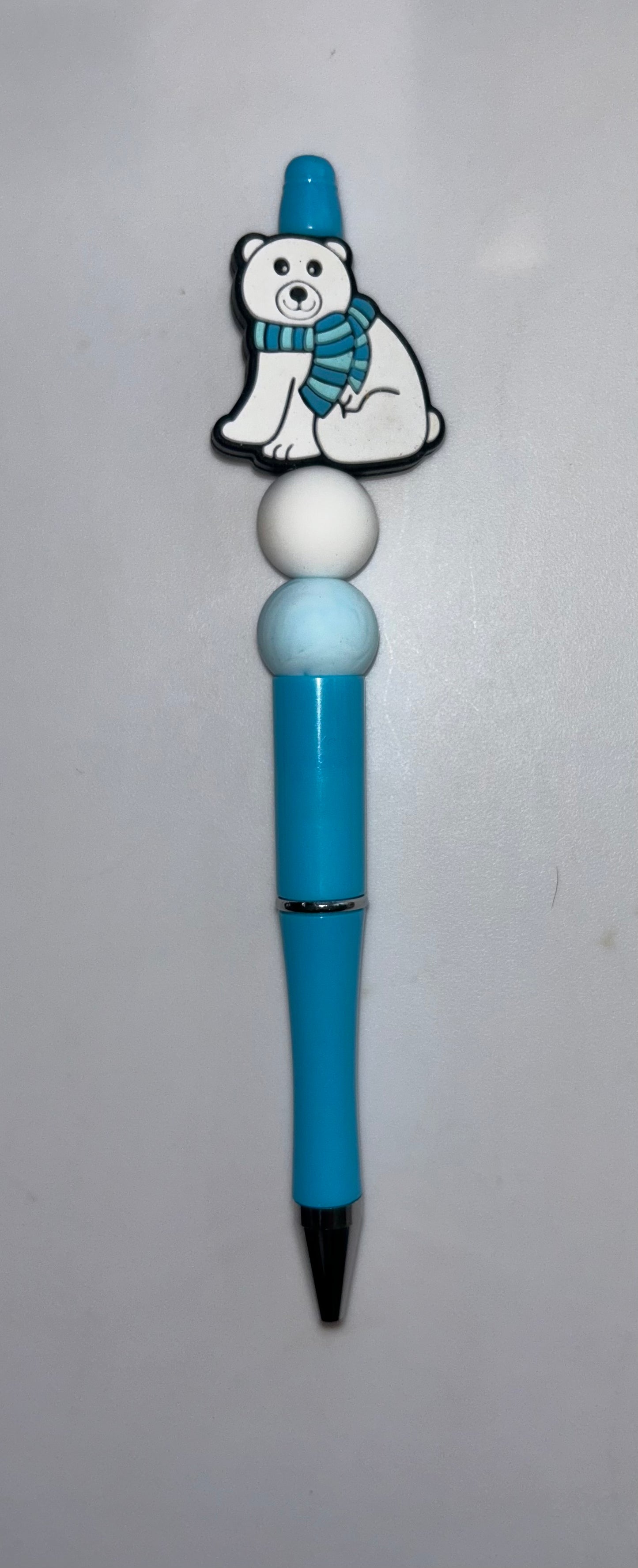 Polar Bear Blue Pen