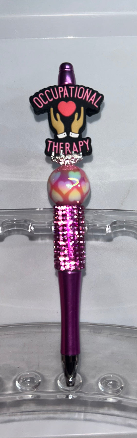 Occupational Therapy Pink Bling Pen