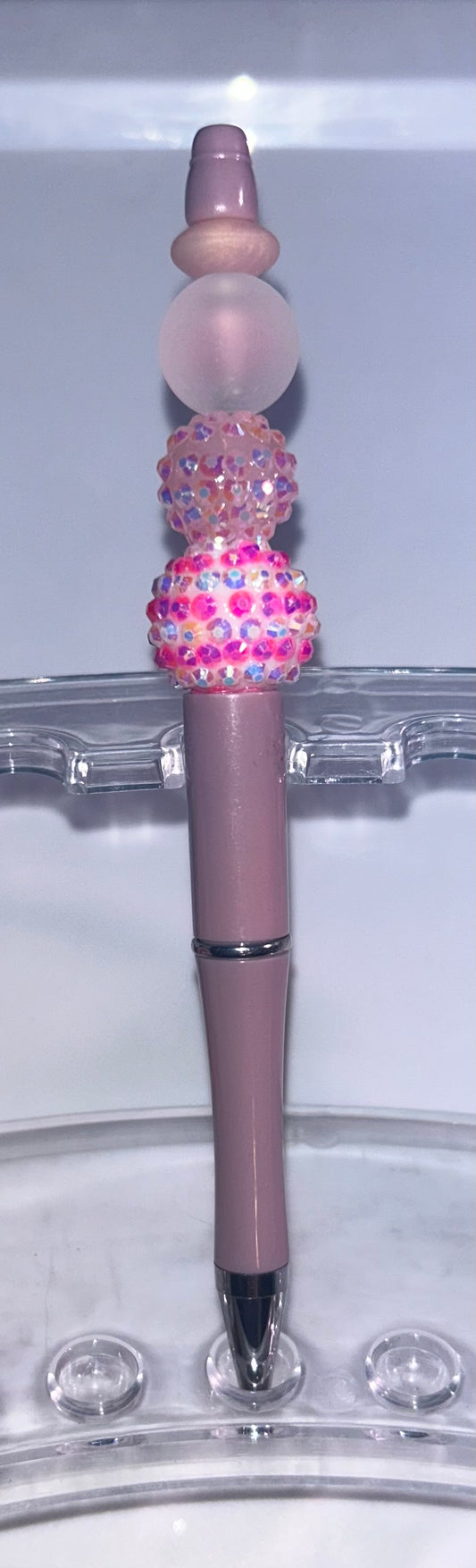 Pink Bling Rose Pen
