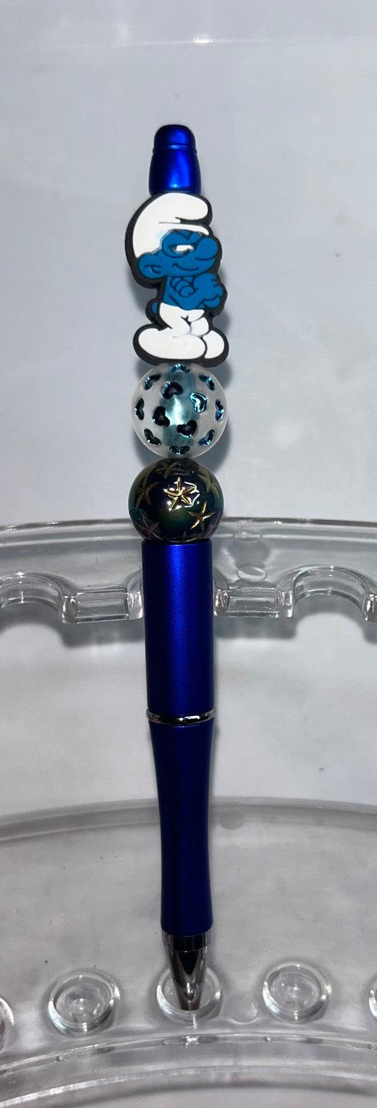 Smurf Blue Pen