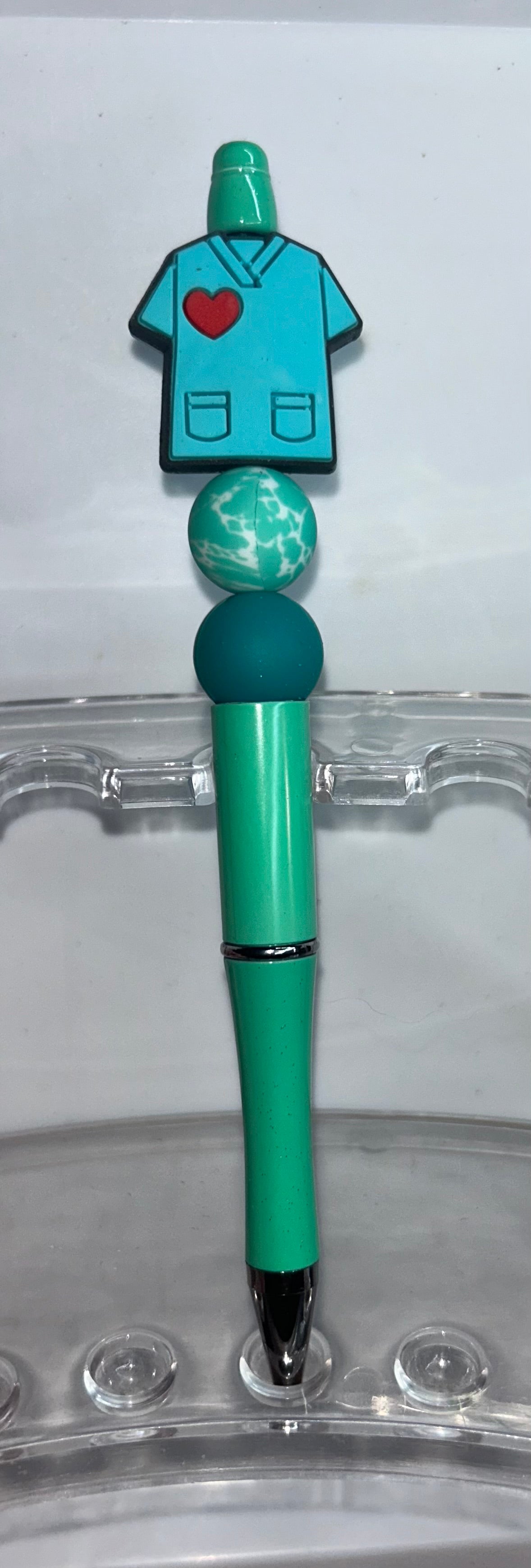 Teal Scrubs Mint Pen