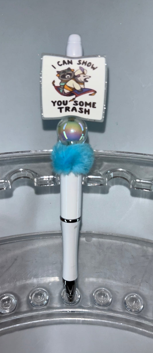 I Can Show You Some Trash White Pen