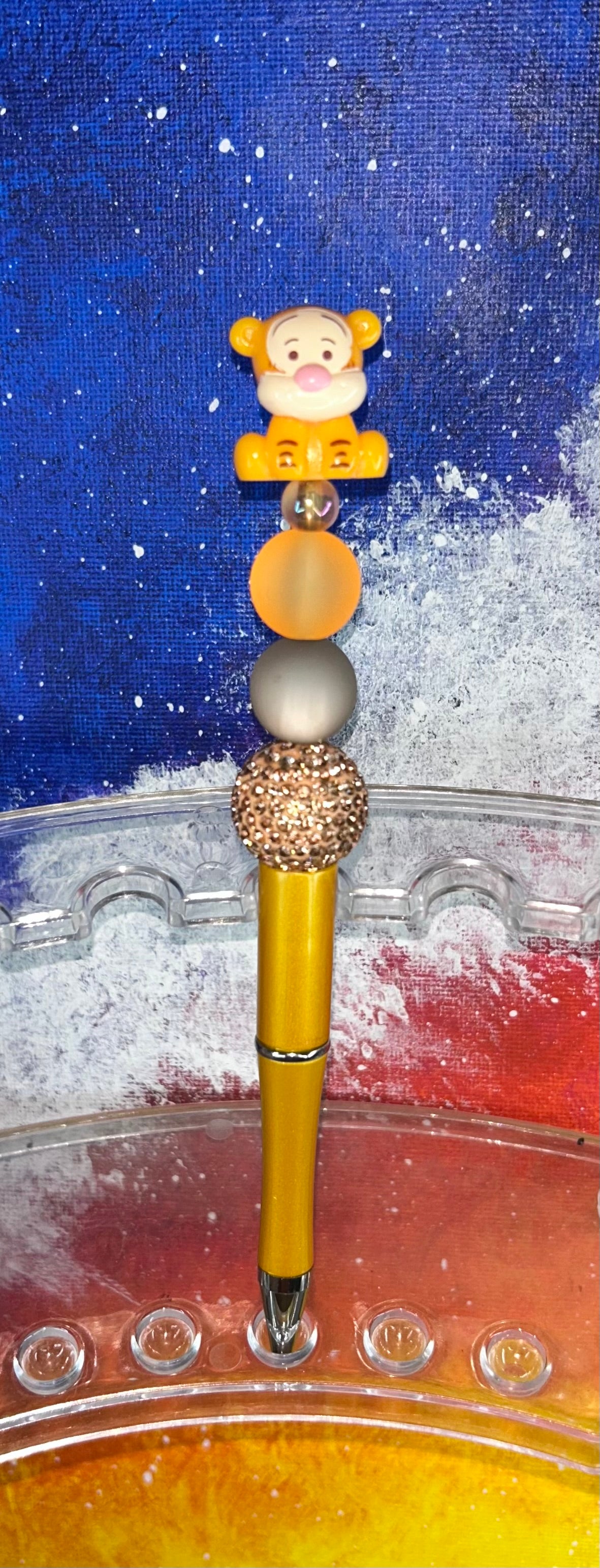 Tigger Small Doorable Orange Pen
