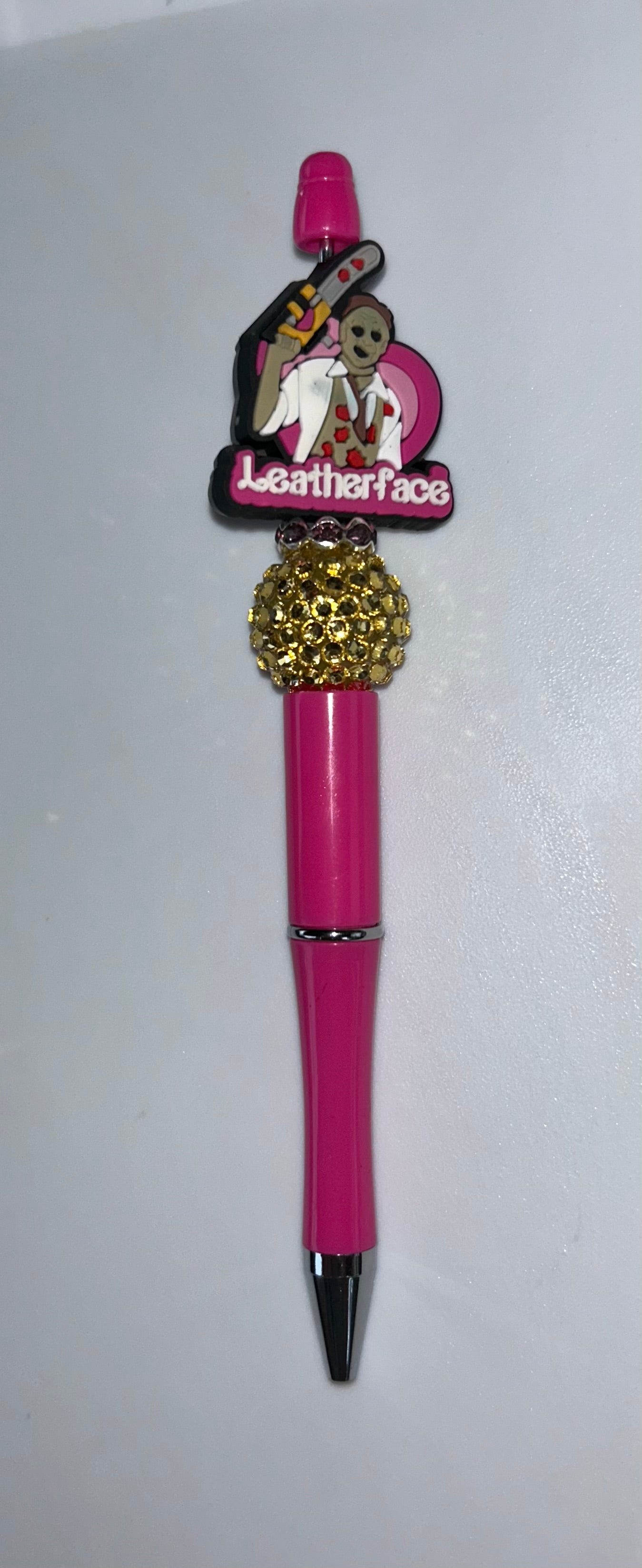 LeatherFace Pink Pen