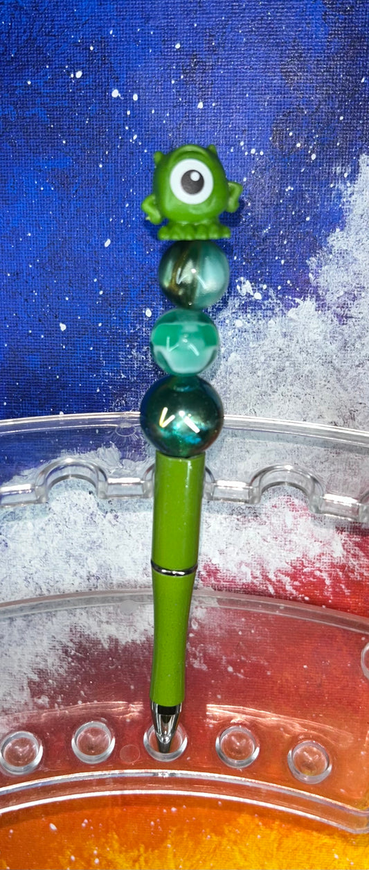 Mike Wazowski Small Doorable Green Pen