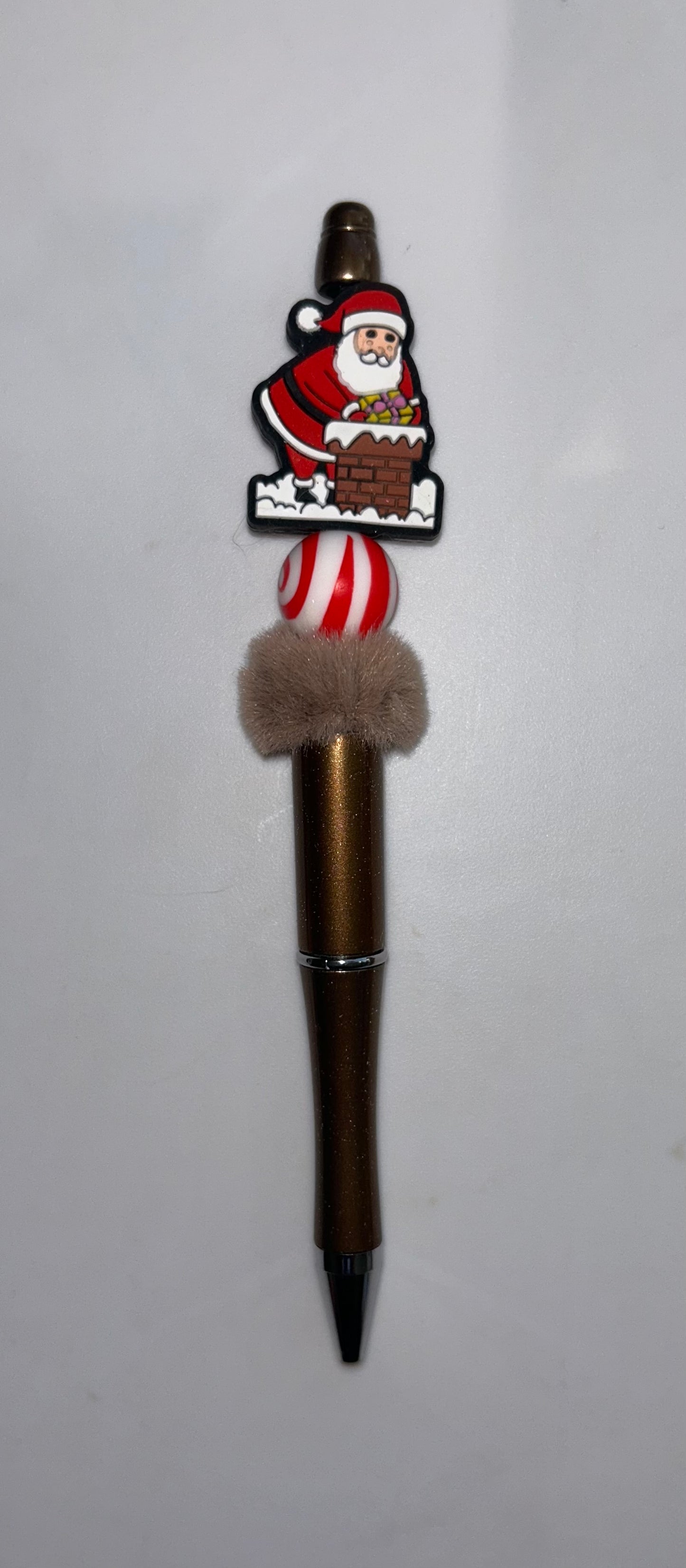 Santa Chimney Brown Pen