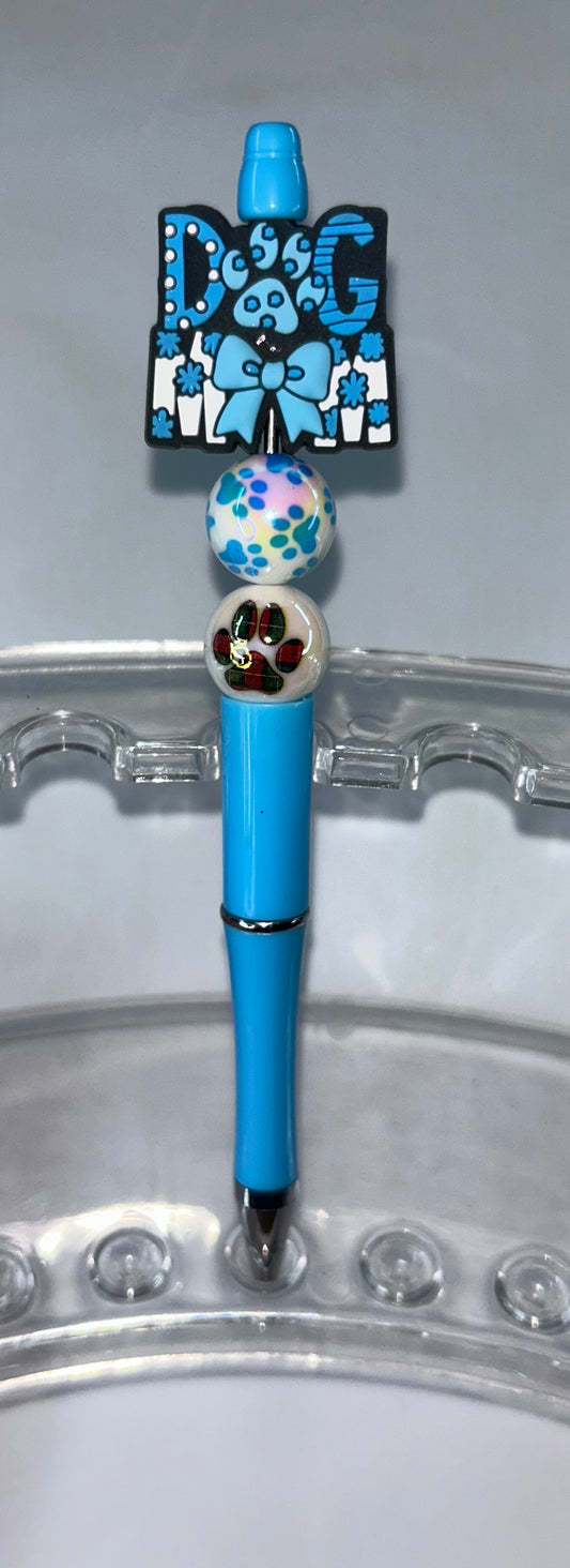 Blue Dog Mom Blue Pen