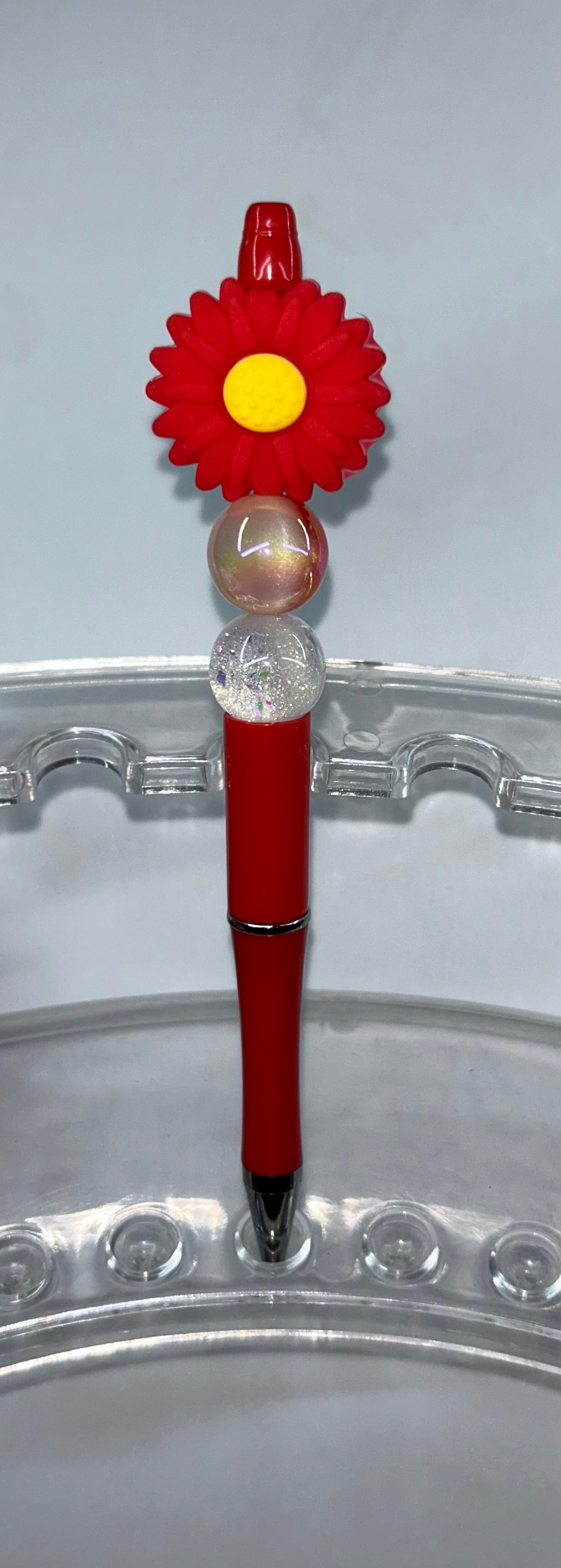 Red Flower Red Pen