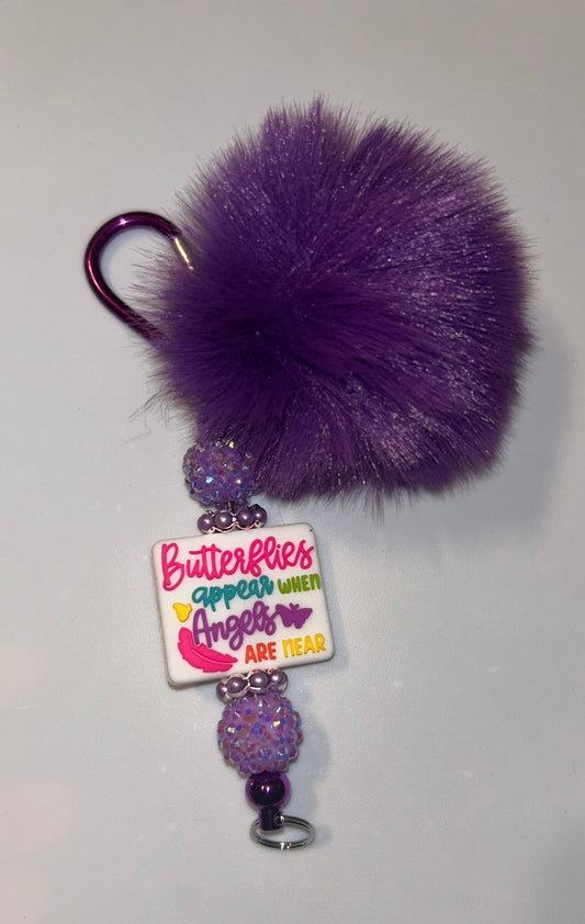 Butterflies Appear Keychain