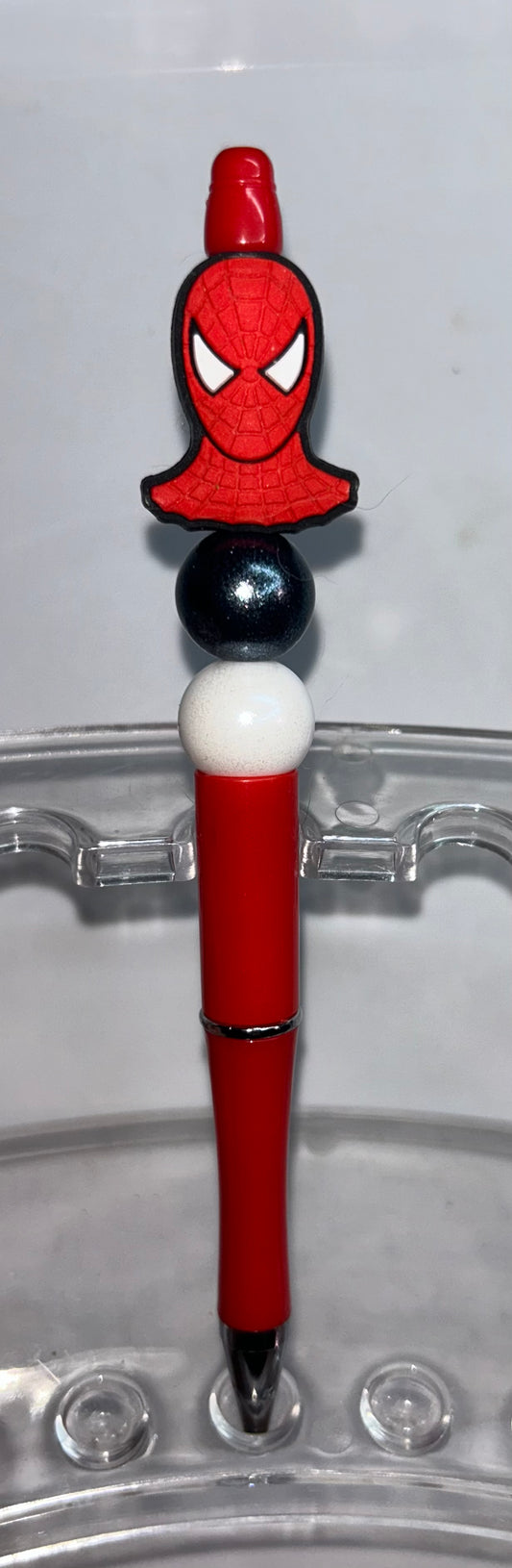 Spiderman Head Red Pen
