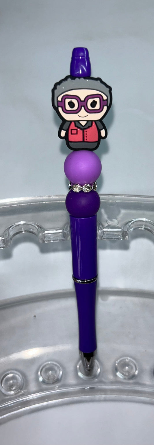 Sophia golden Girls Purple Pen